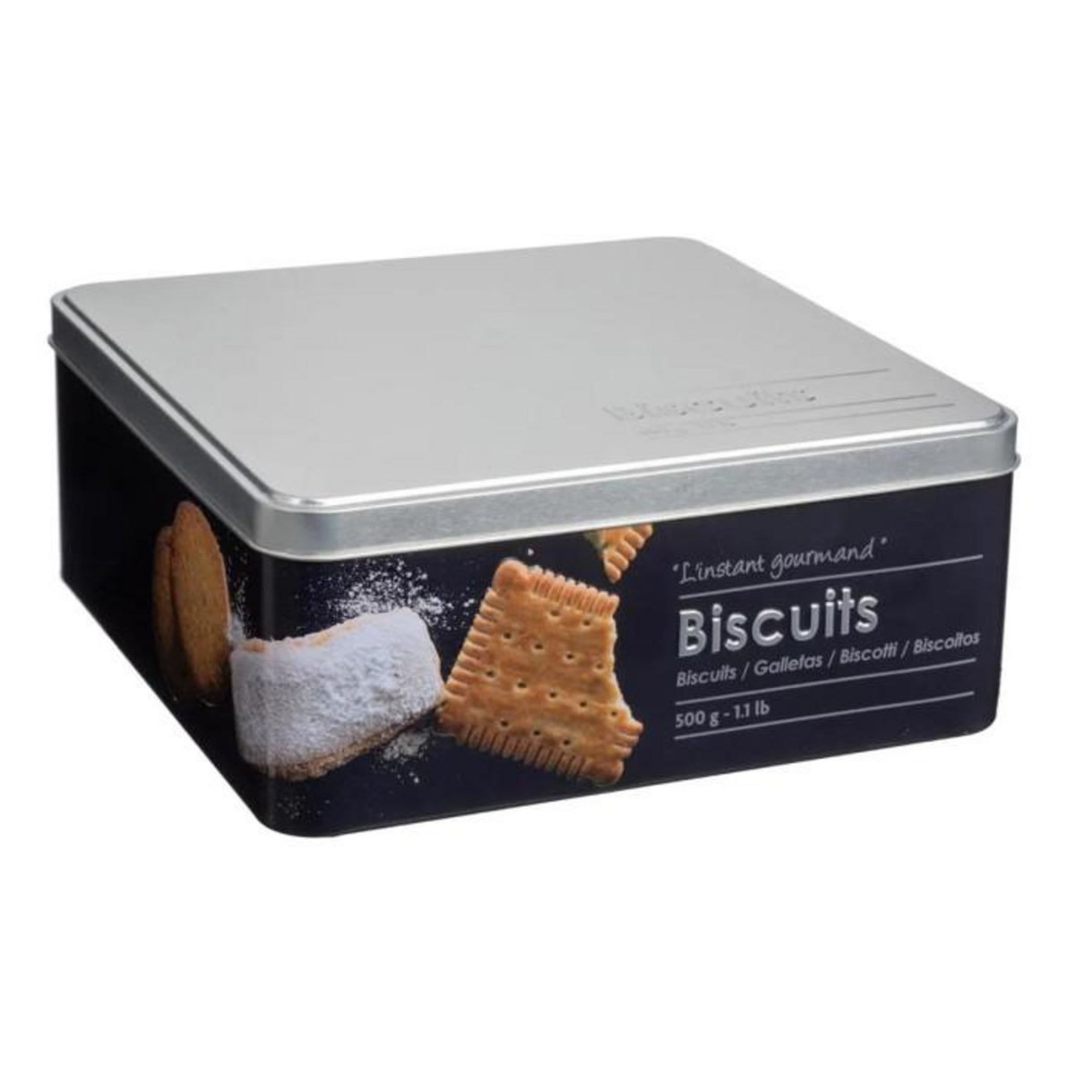 FIVE Boîte à Biscuits  Relief II  20cm Noir