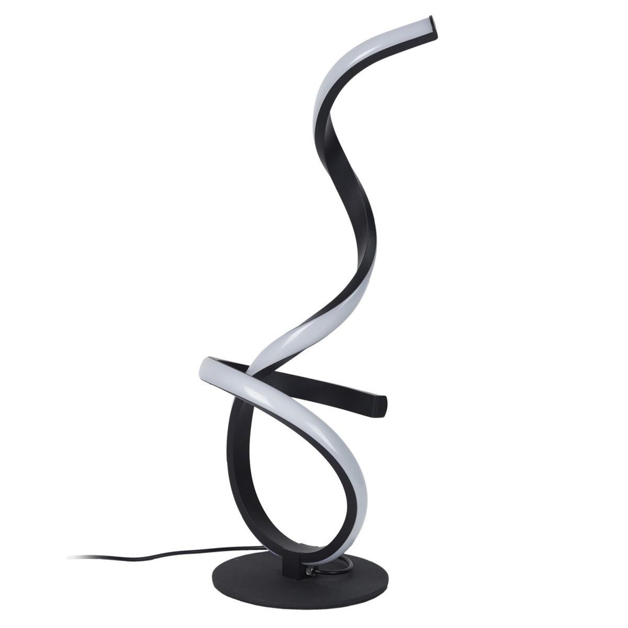 The Home Deco Factory Lampe à poser à led design  lounge  46cm noir