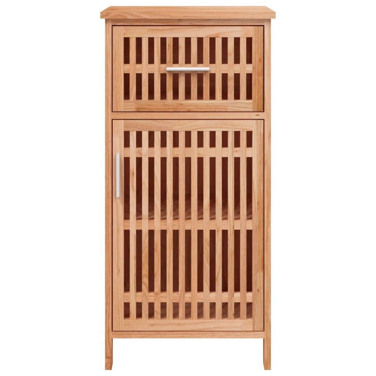 VIDAXL Armoire de salle de bain 42x29x82 cm Bois massif de noyer