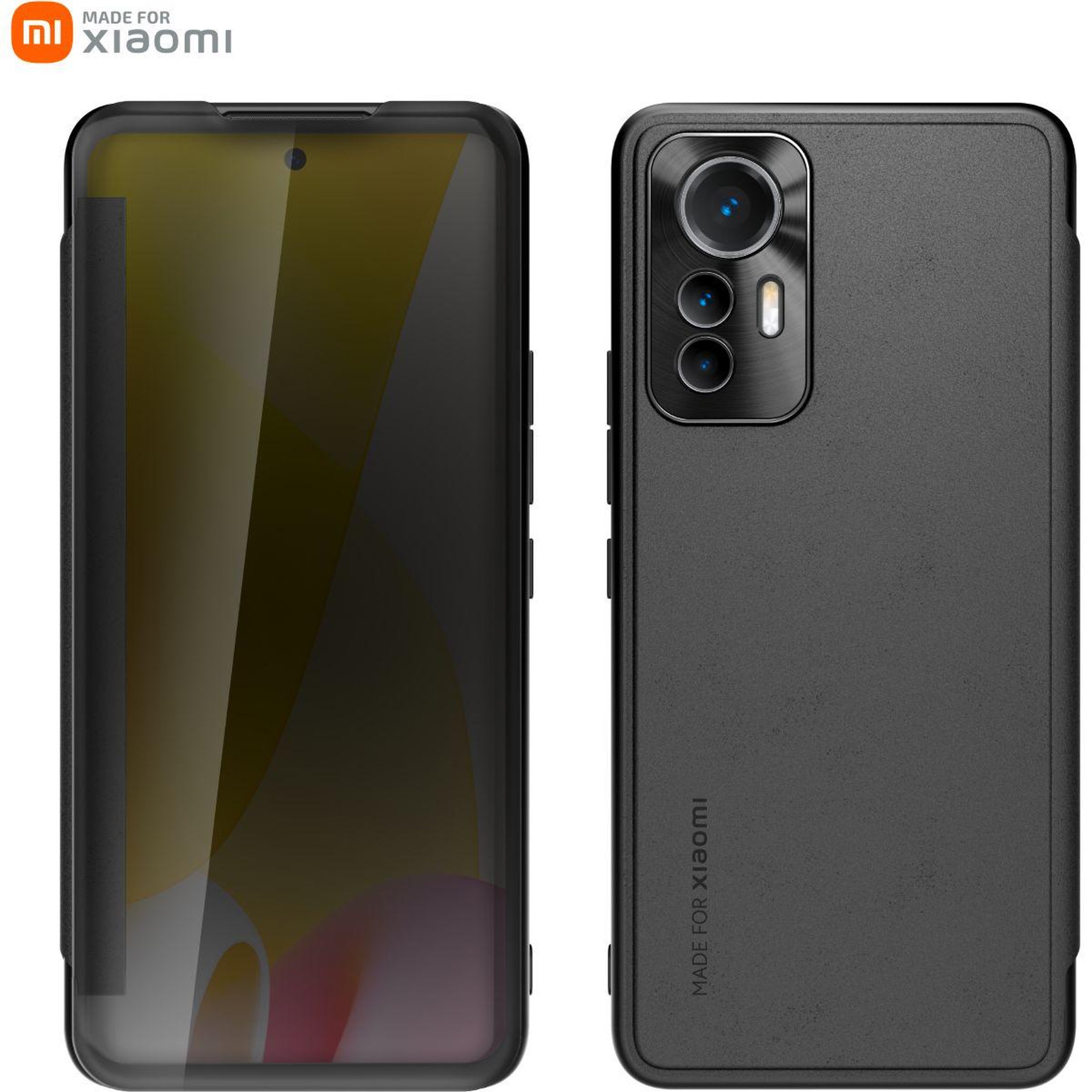 Voir la diapositive 3 : XIAOMI Etui view 12 lite noir