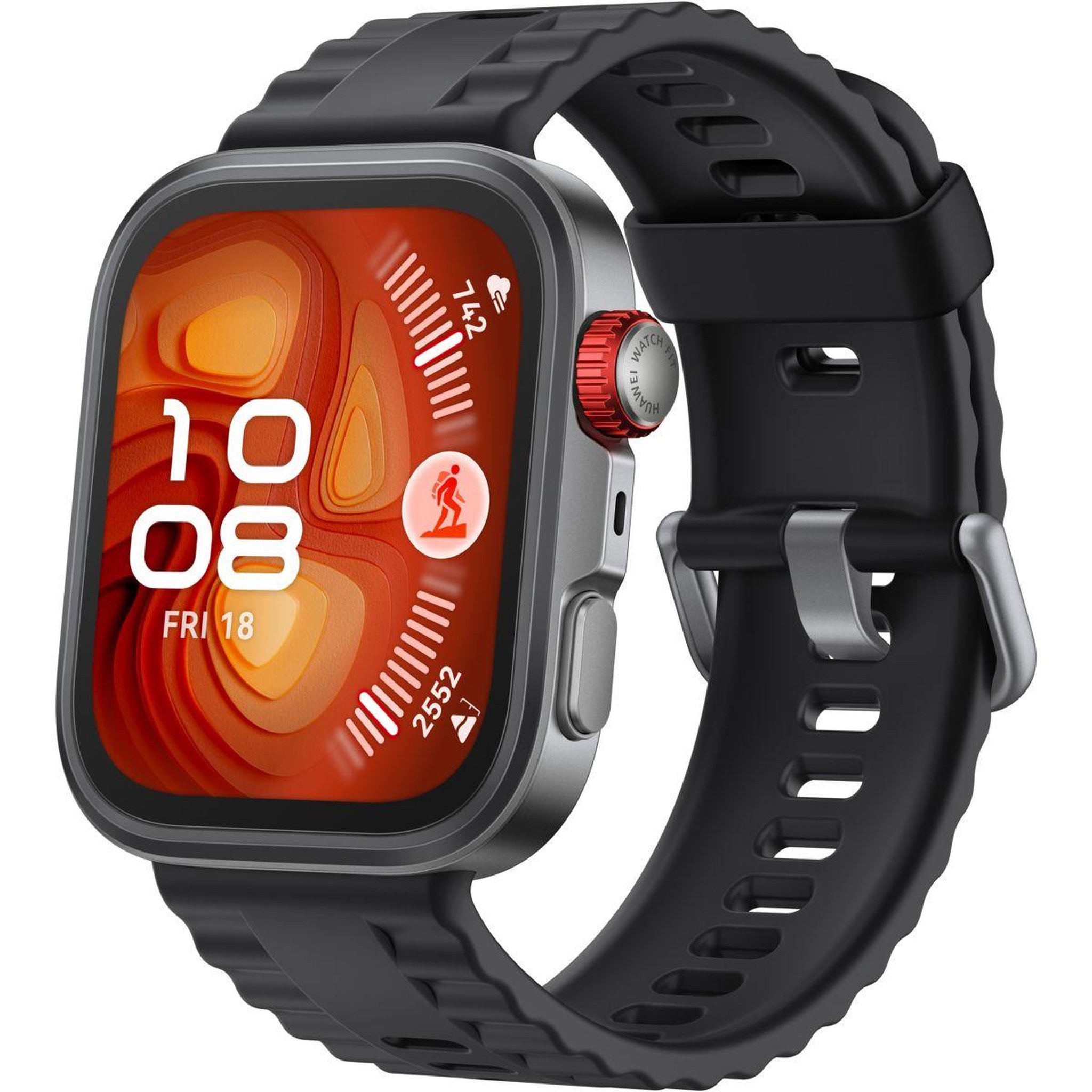 Voir la diapositive 2 : HUAWEI Montre connectée watch fit 4 pro noir