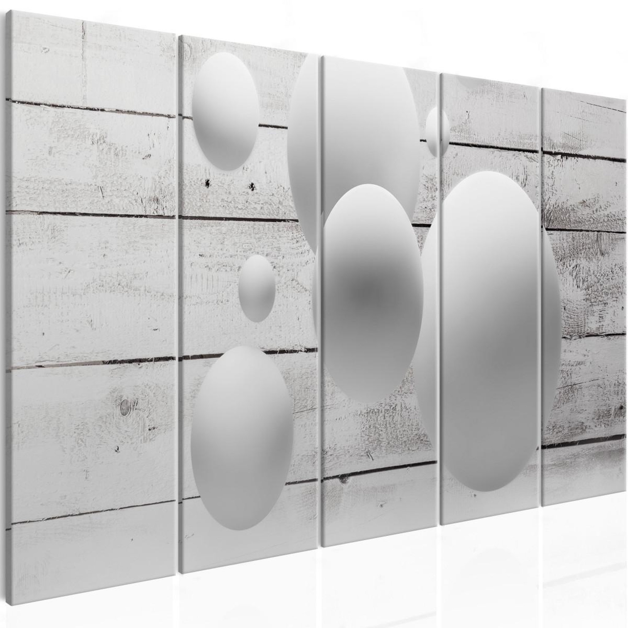 Paris Prix Tableau imprimé 5 panneaux  balls & boards narrow. Coloris disponibles : Multicolore