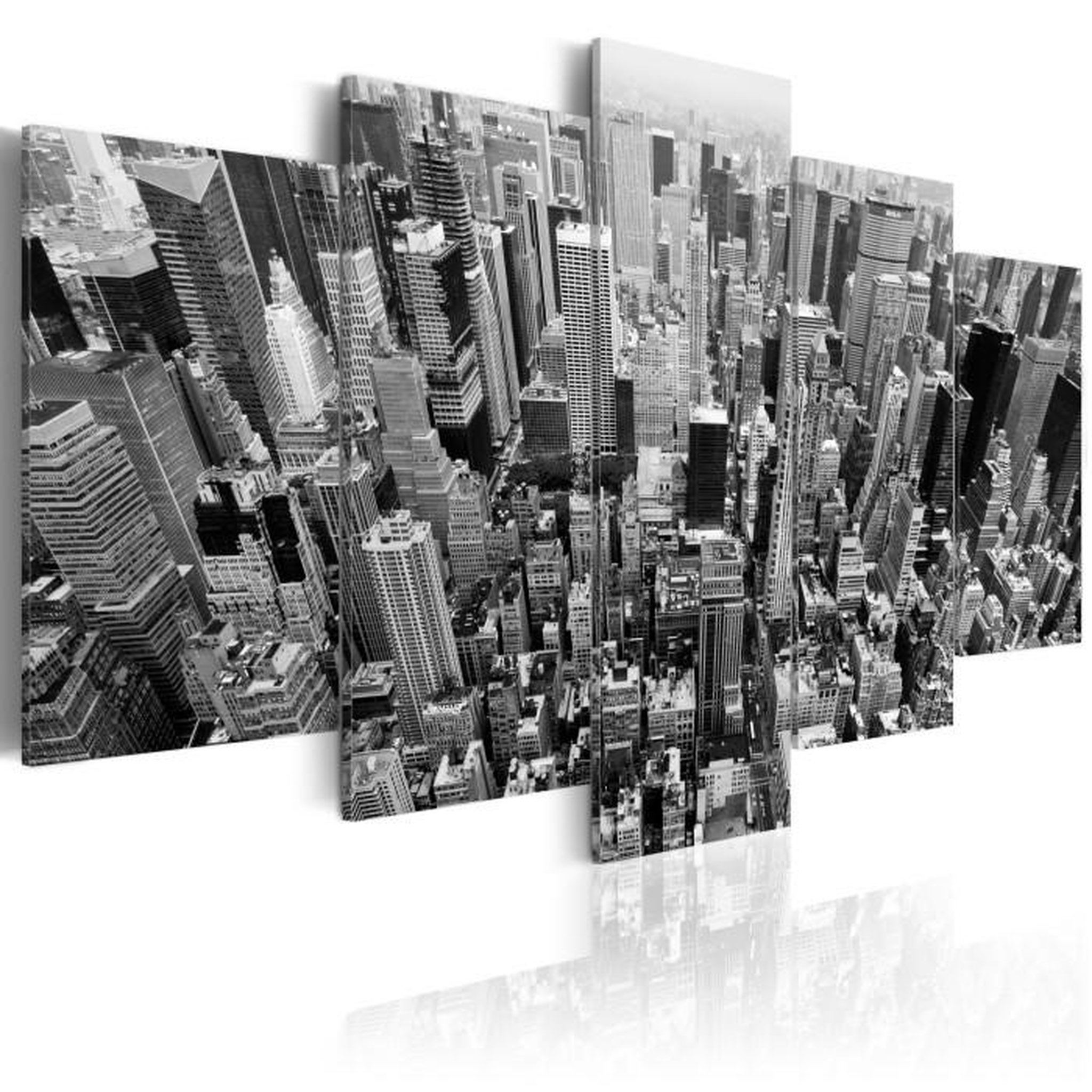 Paris Prix Tableau Imprimé  Grattes-Ciel de New York. Coloris disponibles : Multicolore