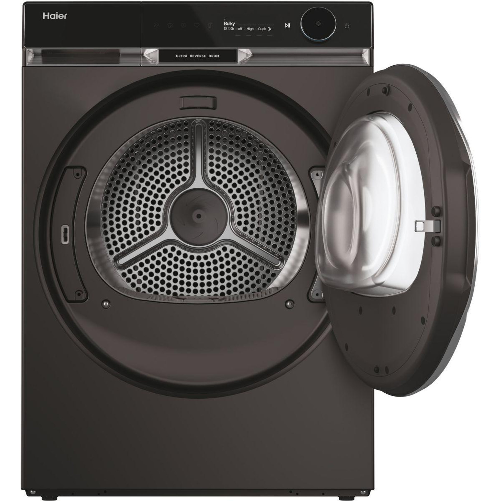 Voir la diapositive 2 : HAIER Sèche linge pompe à chaleur hd90-bq397pgu1