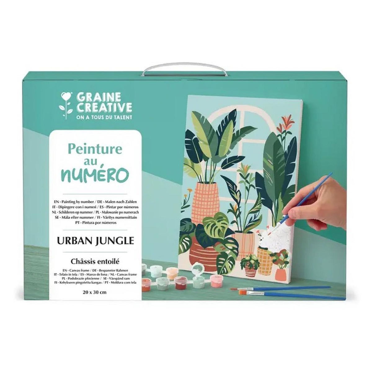 Graine créative Peinture au numero - Urban jungle