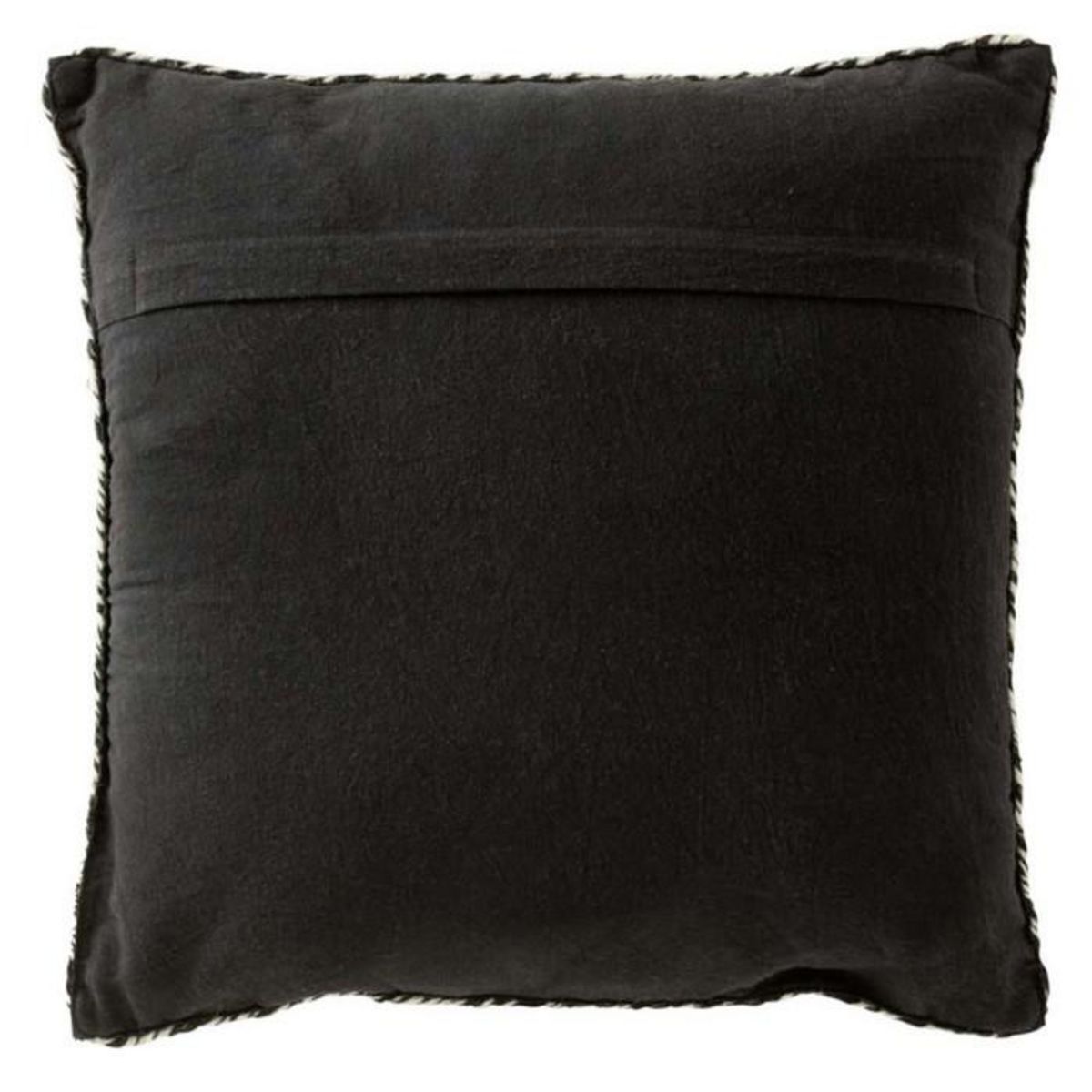 Paris Prix Coussin Déco  Miami  42x42cm Noir & Blanc