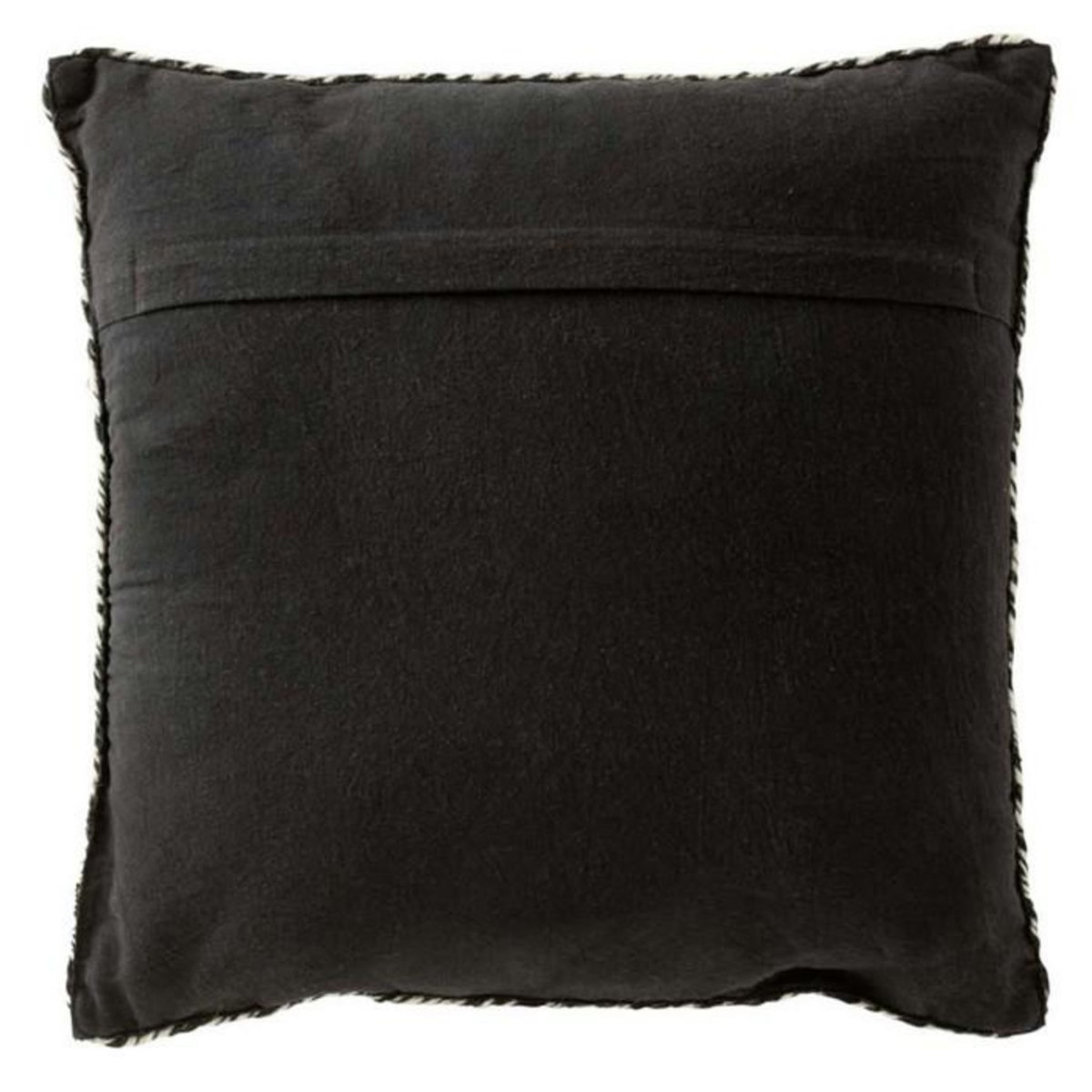 Paris Prix Coussin Déco  Miami  42x42cm Noir & Blanc