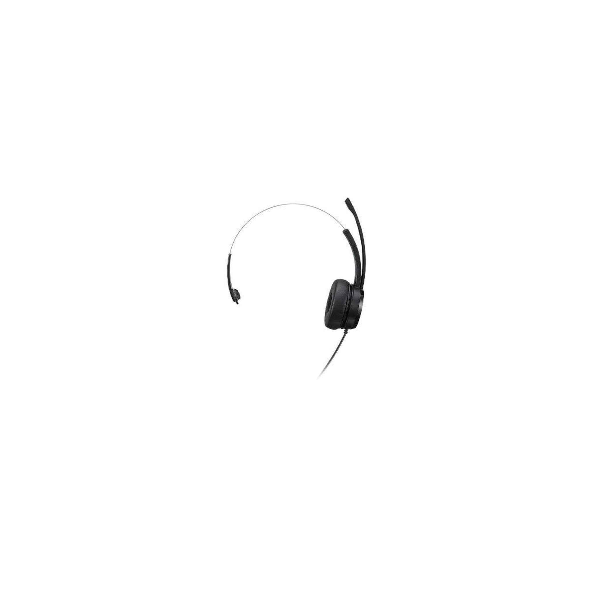 Voir la diapositive 3 : Lenovo Casque Lenovo 100 Mono USB-A Noir