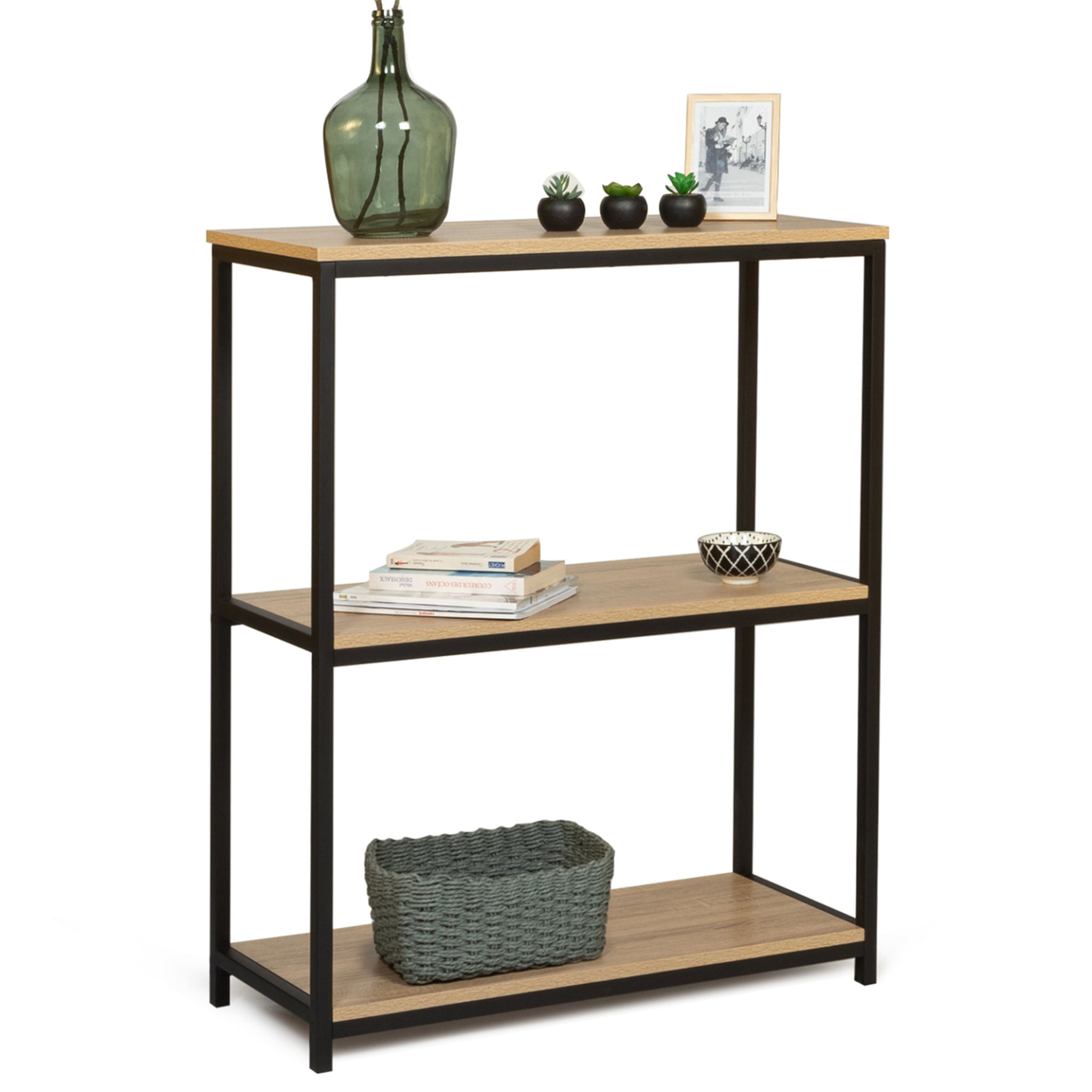 ID MARKET Console 3 niveaux detroit design industriel