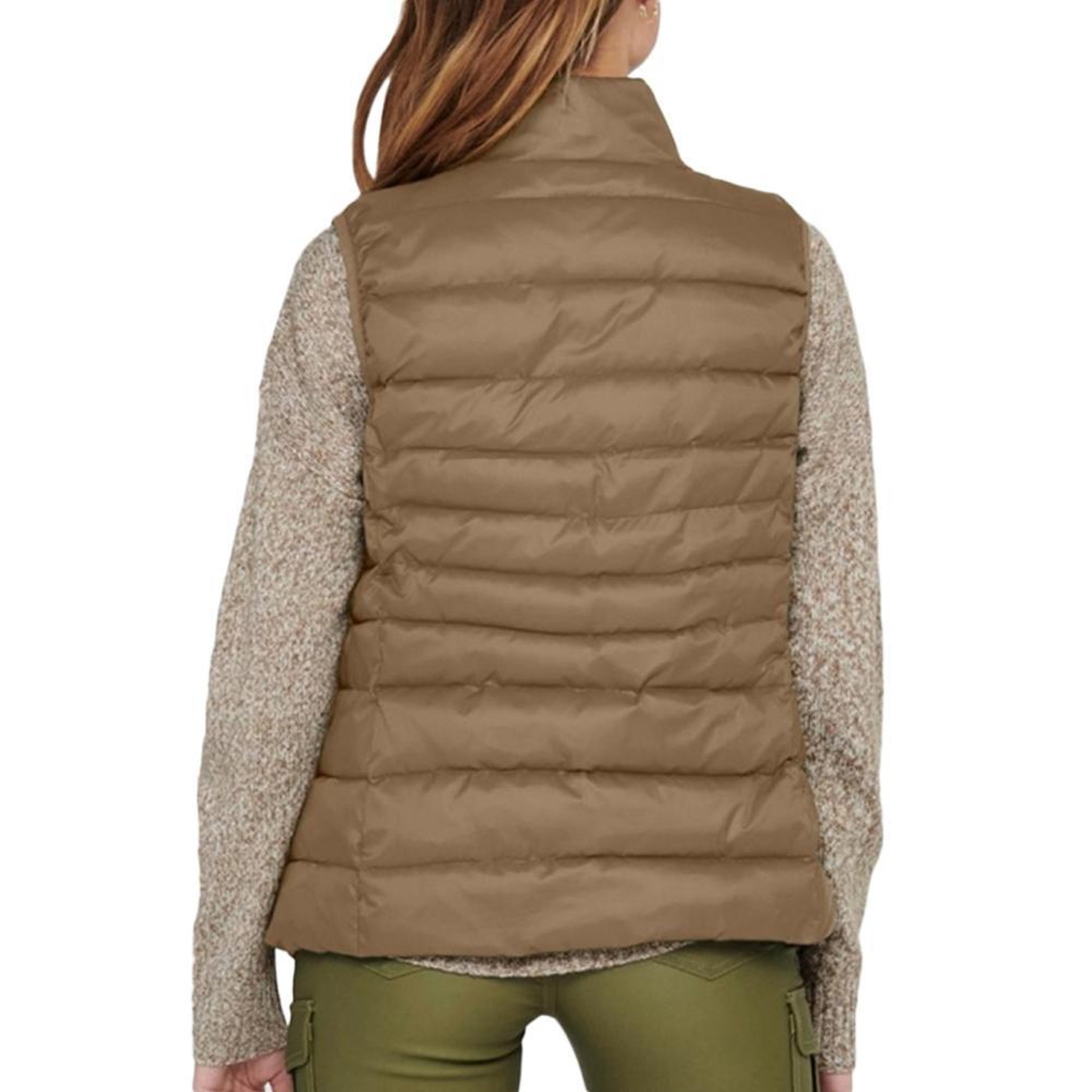 Voir la diapositive 2 : Only Doudoune Sans Manches Marron Femme Only Quilted 15225157