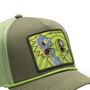 Voir la diapositive 3 : CAPSLAB Casquette trucker premium en sergé de coton Rick & Morty Cordelette