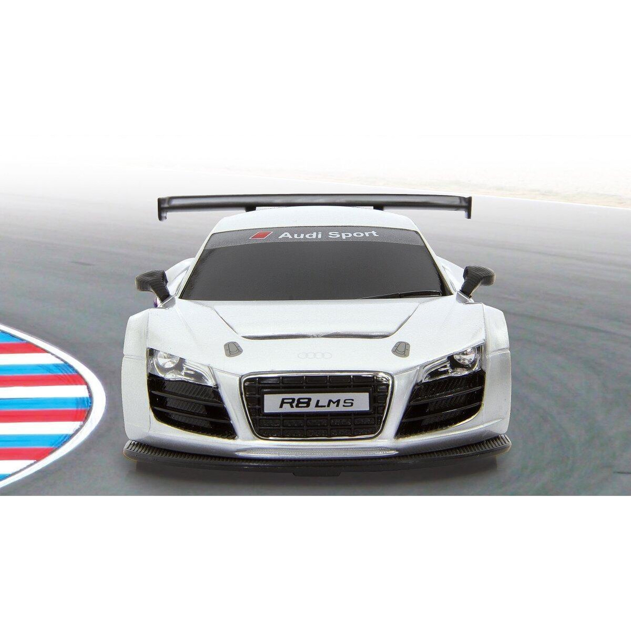 Voir la diapositive 2 : Jamara Voiture télécommandée audi r8 lms 1:24 argent 2,4ghz