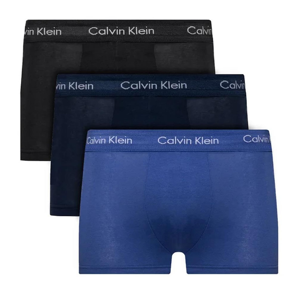 CALVIN KLEIN JEANS X3 Boxers  Homme Calvin Klein Low Rise Trunk