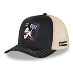 CAPSLAB Casquette trucker prenium Harley. Coloris disponibles : Noir