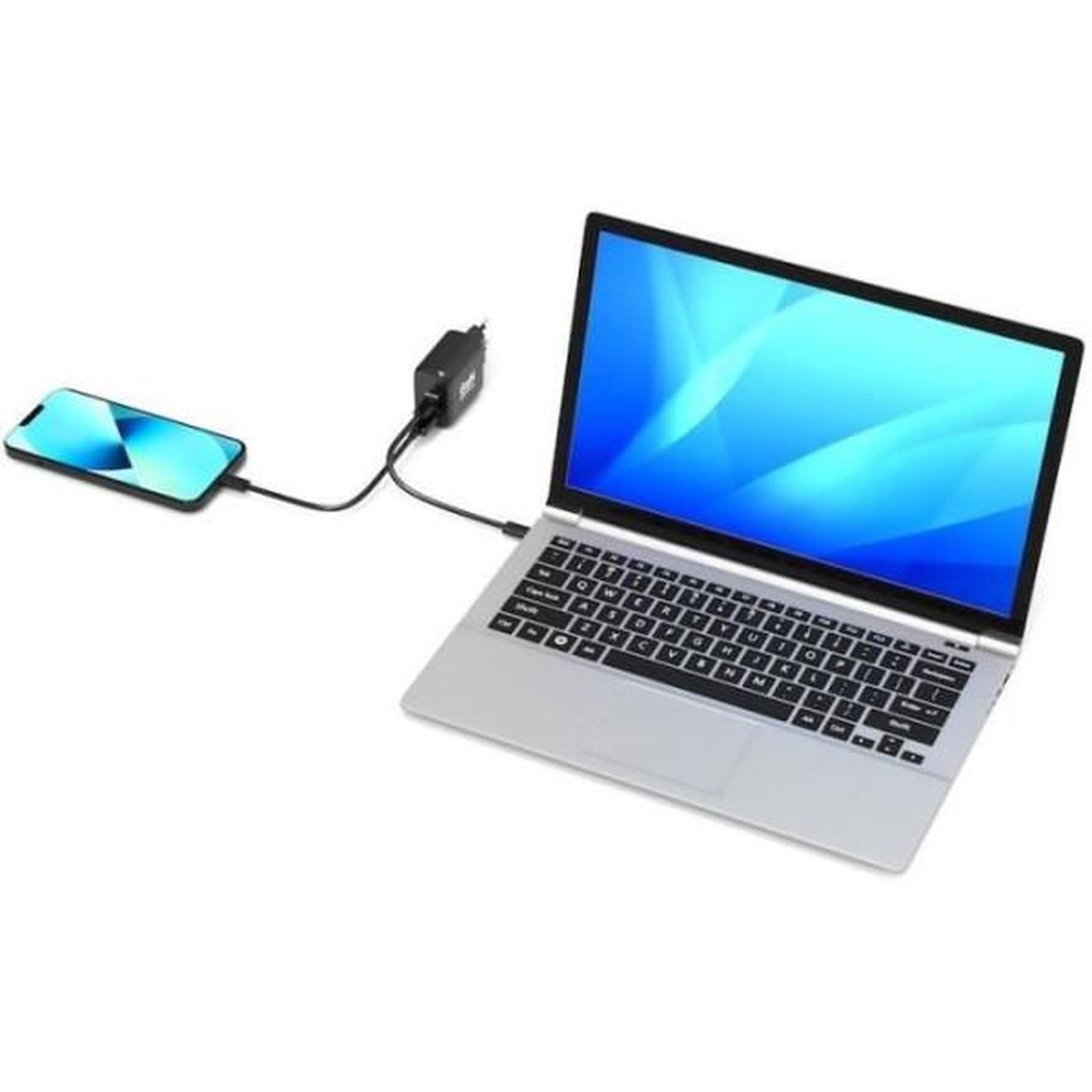 Voir la diapositive 4 : PORT DESIGNS Chargeur mural gan usb-c & usb-a - port designs - 902104eu - 65 w - noir