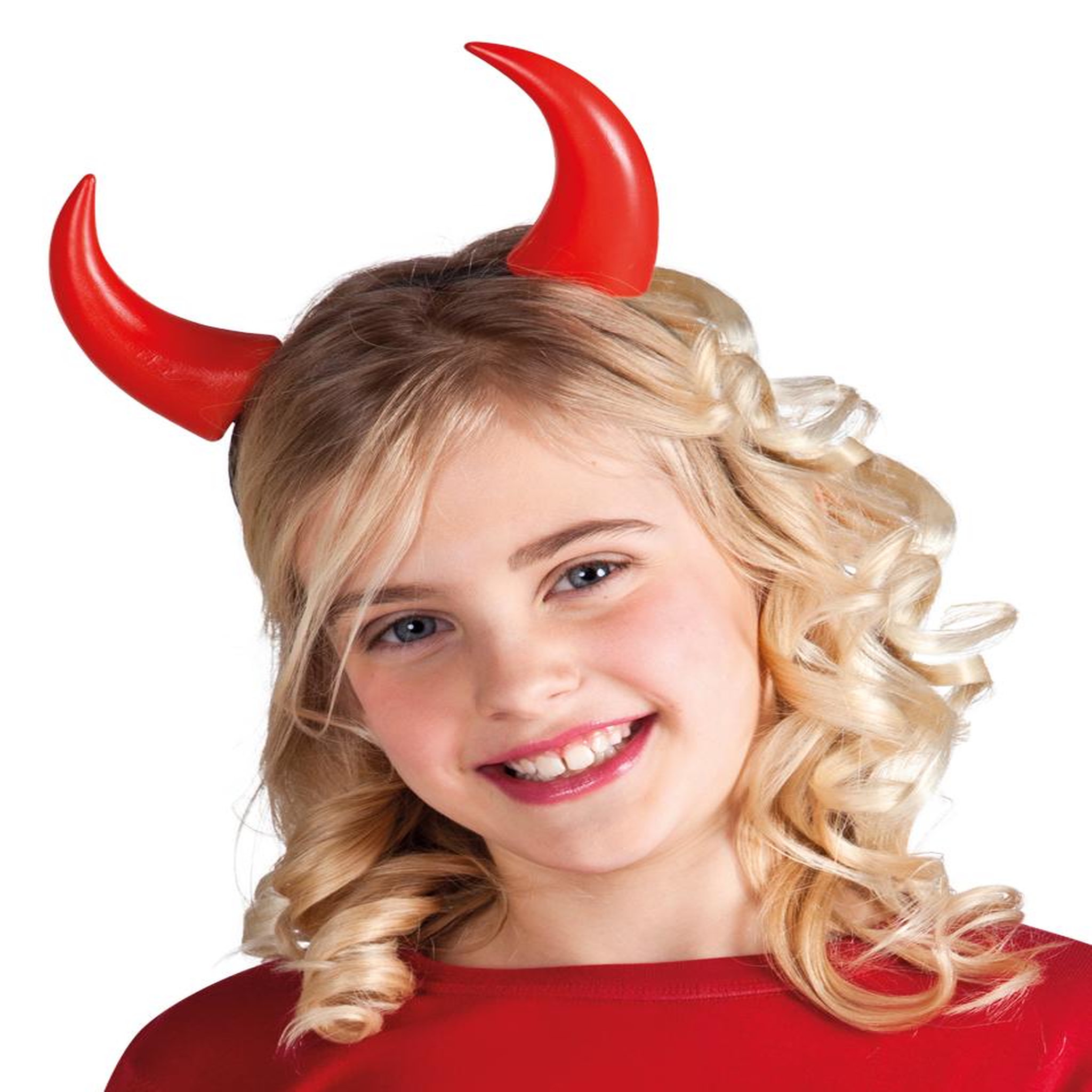 Boland Serre-tête Cornes De Diable - Rouge - Enfant