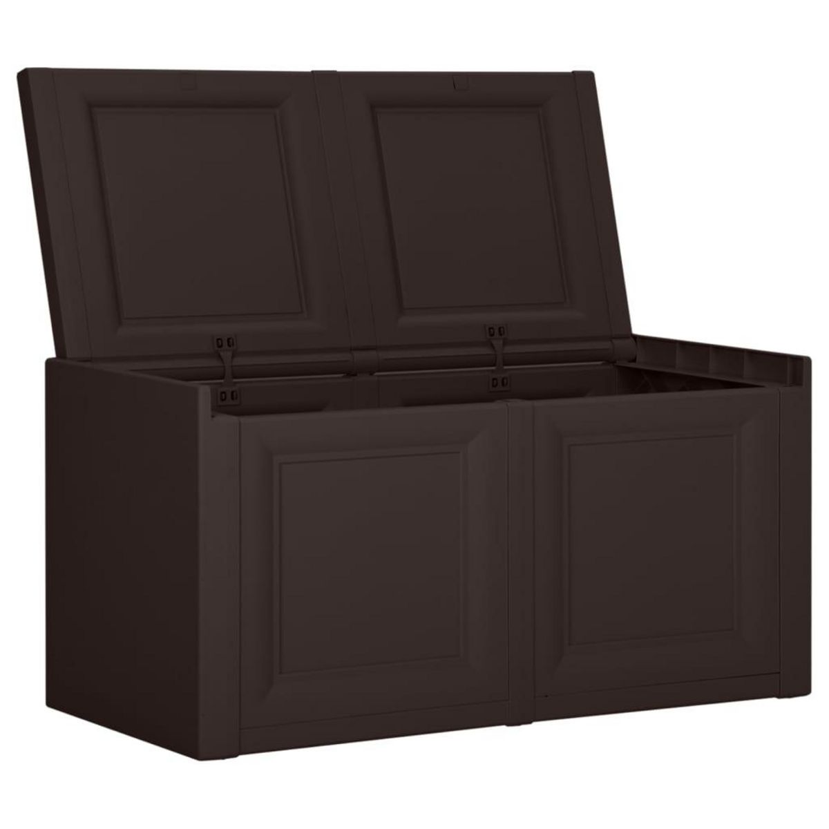 VIDAXL Boîte a coussins Marron 86x40x42 cm 85 L