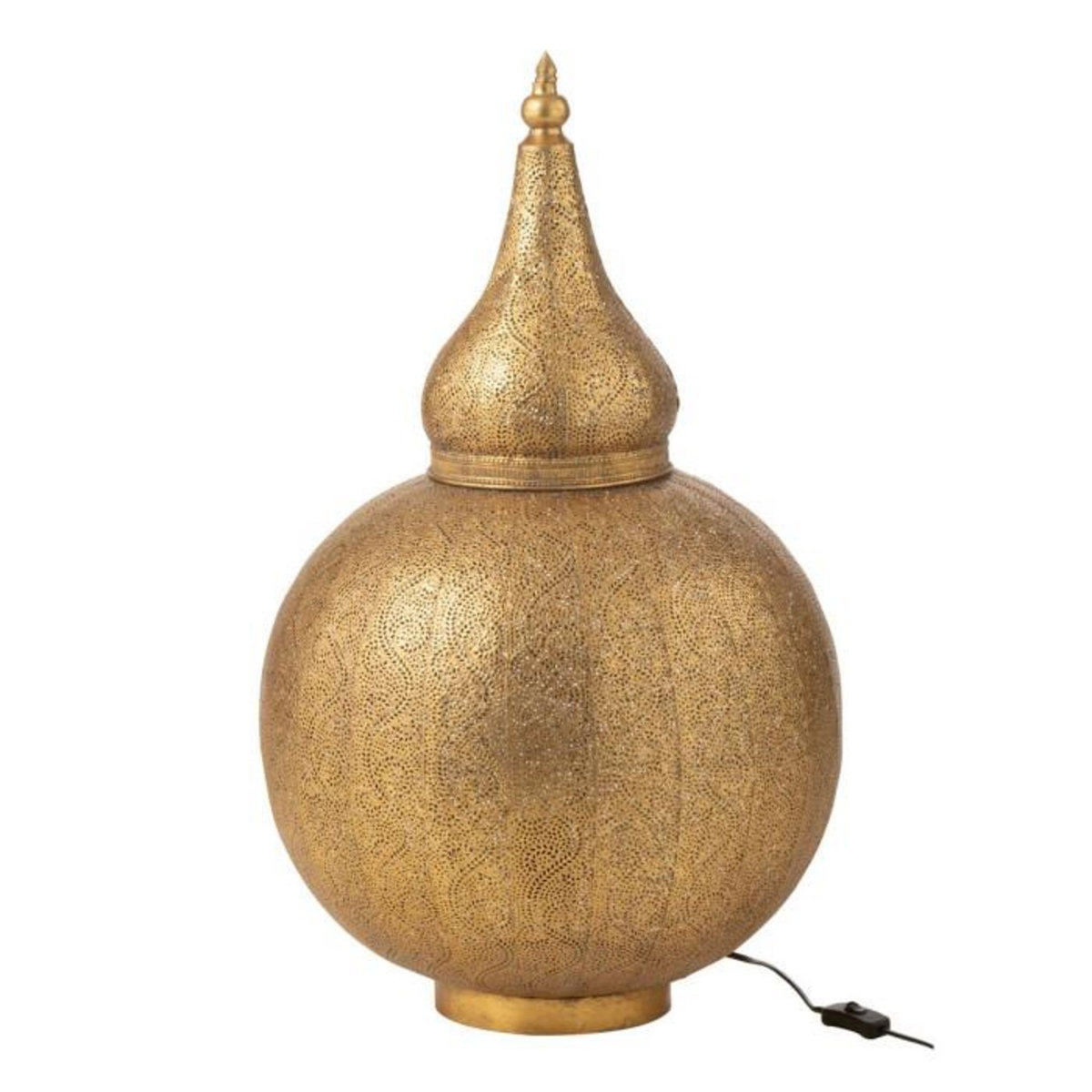 Paris Prix Lampe à Poser en Métal  Aladin  77cm Or