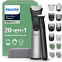 Voir la diapositive 4 : Philips Tondeuse multi usages MG9557/15 Series 9000, 27 hauteurs de coupe, précision 0,2 mm, autonomie 120 mn