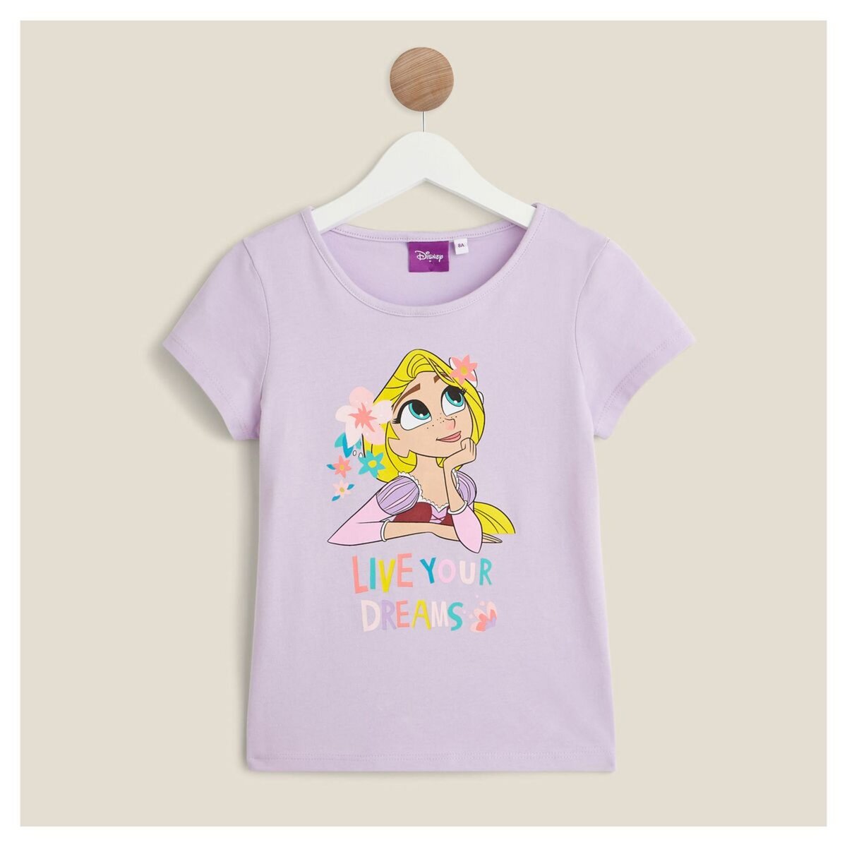 RAIPONCE T-shirt manches courtes fille