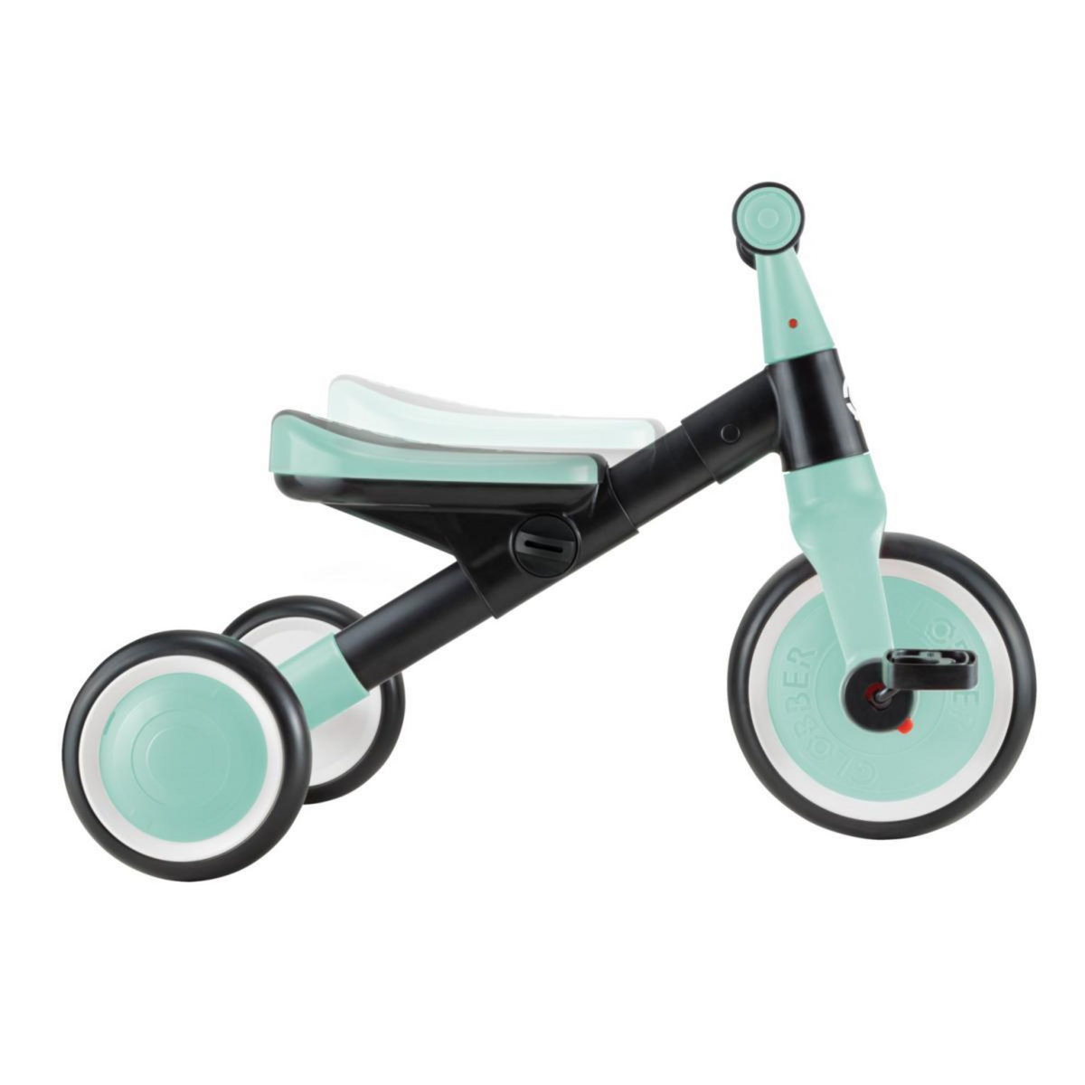Globber Learning Bike - Trike 2 En 1 Evolutif Pastel Menthe / Noir
