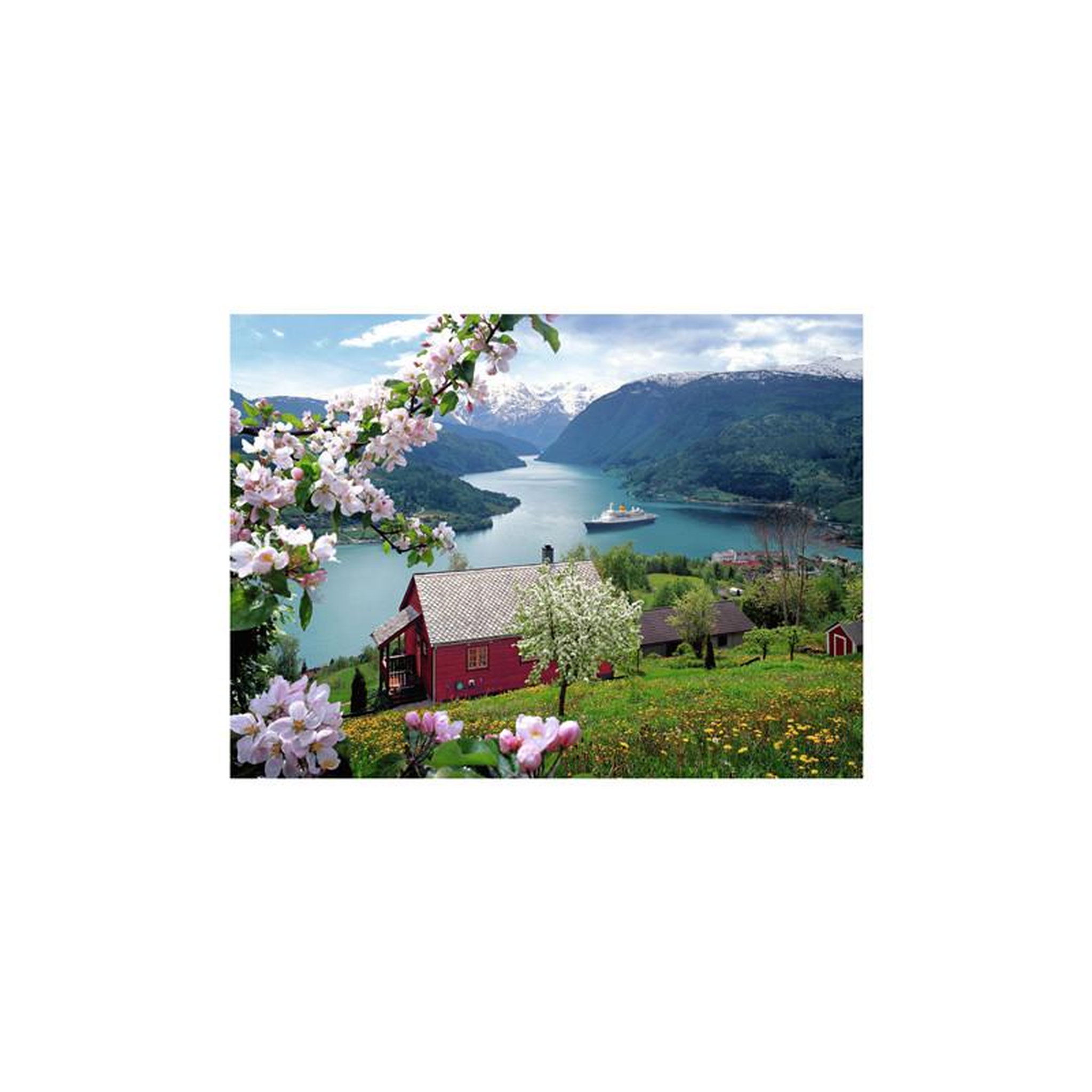 Voir la diapositive 2 : RAVENSBURGER Ravensburger - Jigsaw puzzle Scandinavian Idyll, 500 pcs. 120002086