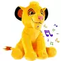 DISNEY Peluche sonore geante Simba Le Roi Lion 60 cm XXL
