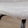 Voir la diapositive 6 : IDIMEX Lot de 4 chaises AUDREY en tissu