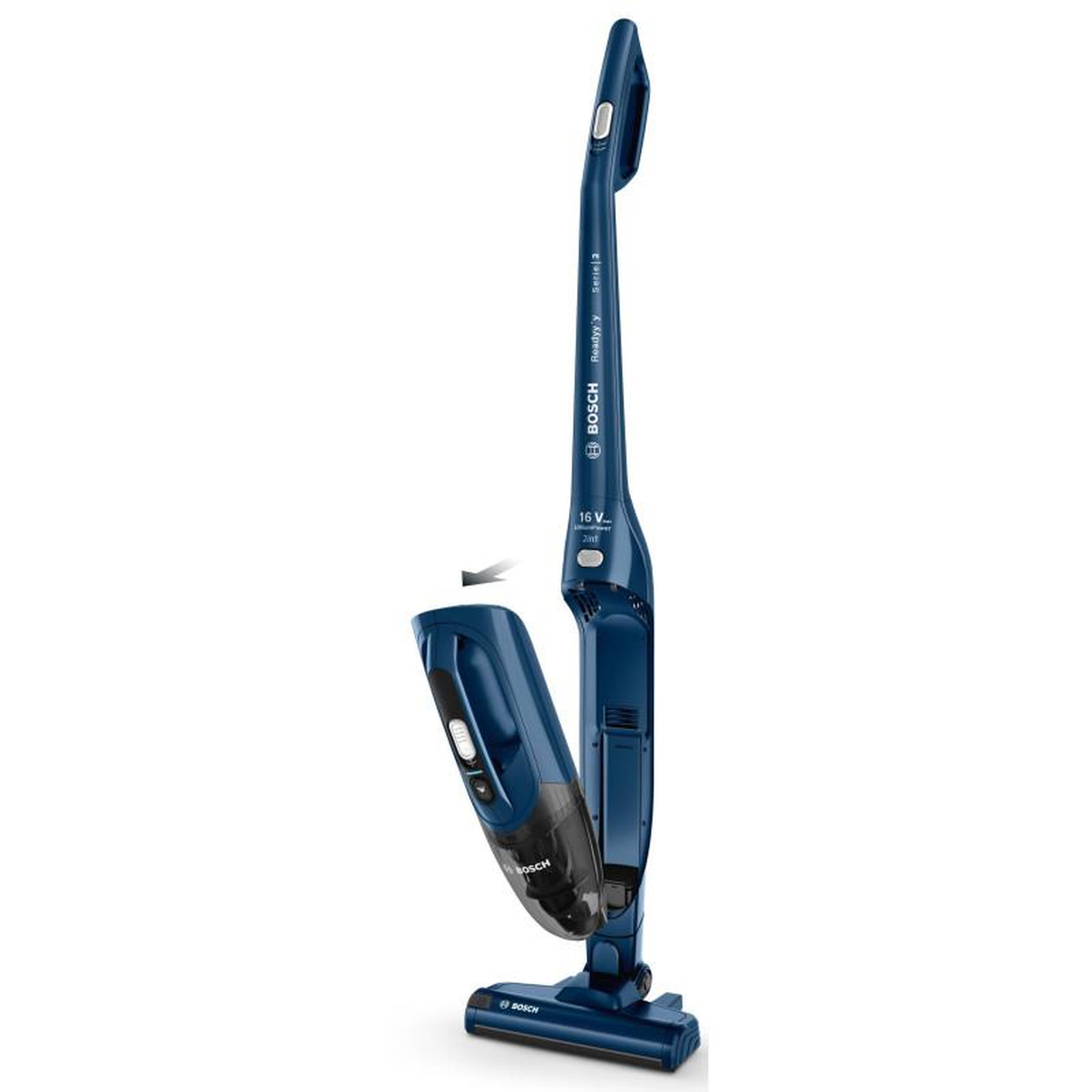 Voir la diapositive 2 : BOSCH Aspirateur balai BOSCH BCHF 216 S