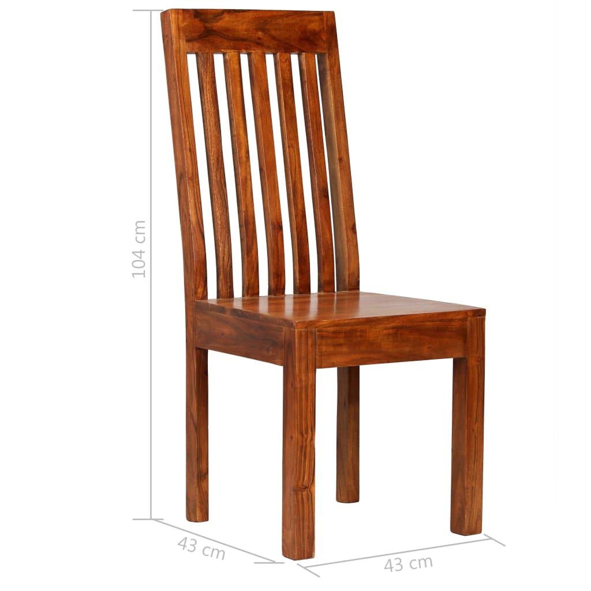 Voir la diapositive 6 : VIDAXL Ensemble de tables a manger 7 pcs manguier et acacia massif