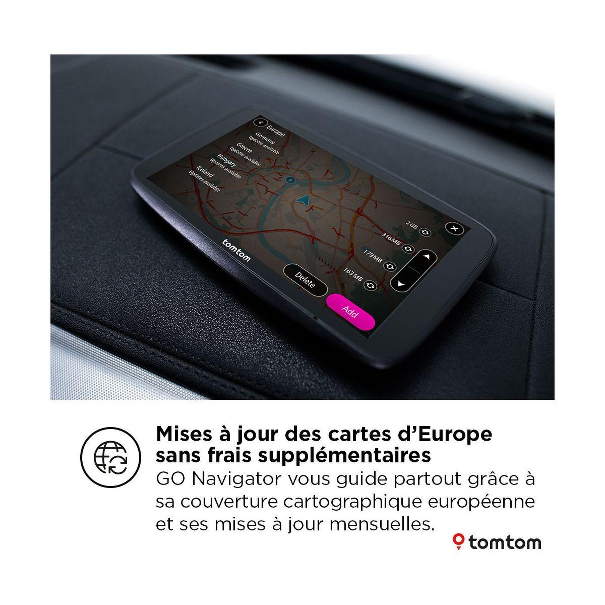 Voir la diapositive 5 : Tomtom GPS GO NAVIGATOR 6'' 2éme génération