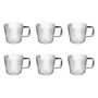 Voir la diapositive 1 : SECRET DE GOURMET Lot de 6 Tasses à Café  Nala  15cl Transparent