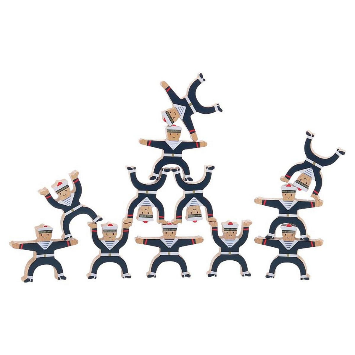 Vilac Jeu d'équilibre les p'tits matelots - marine nationale