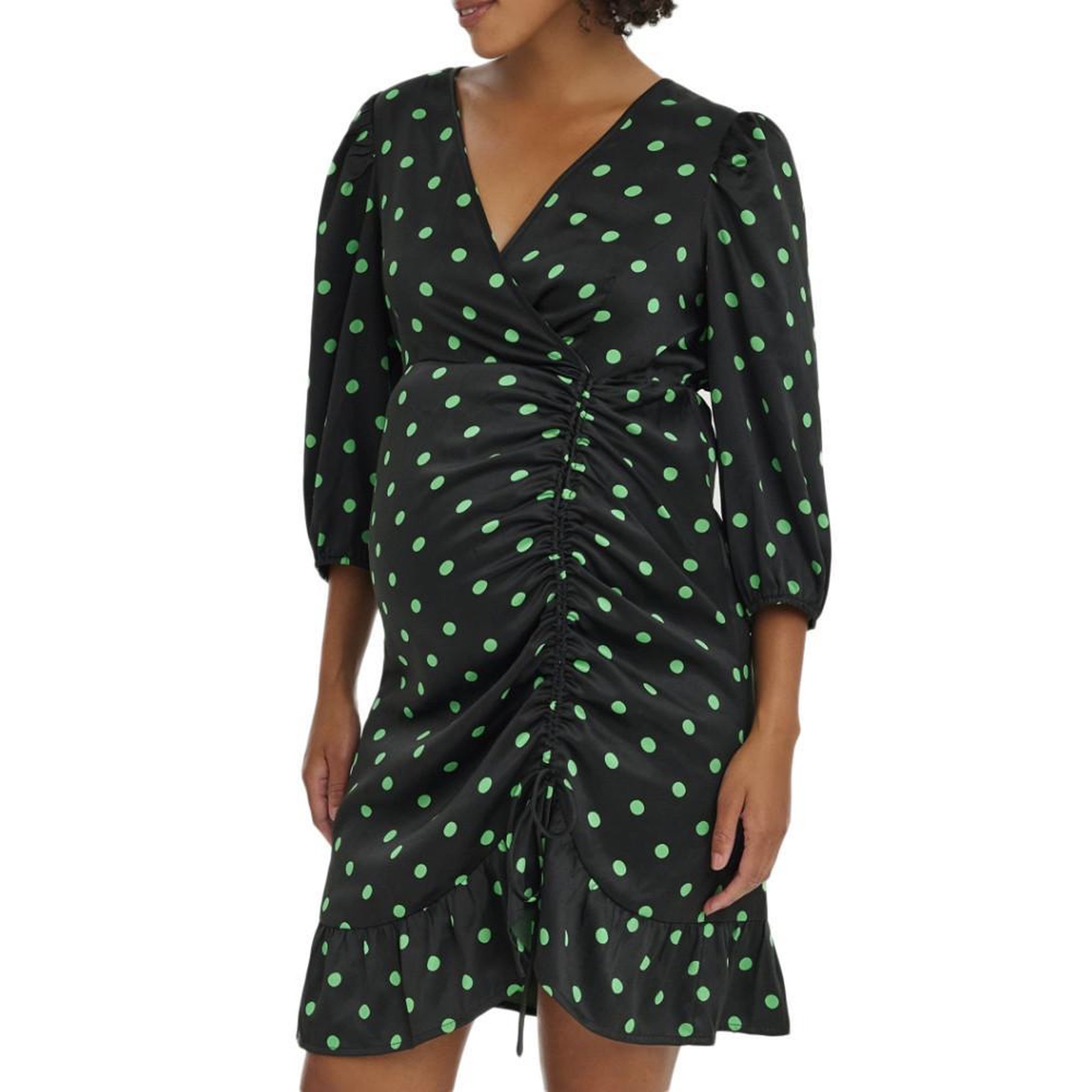 Voir la diapositive 1 : VERO MODA MATERNITY Robe /Vert Femme Vero Moda Marternity Messi
