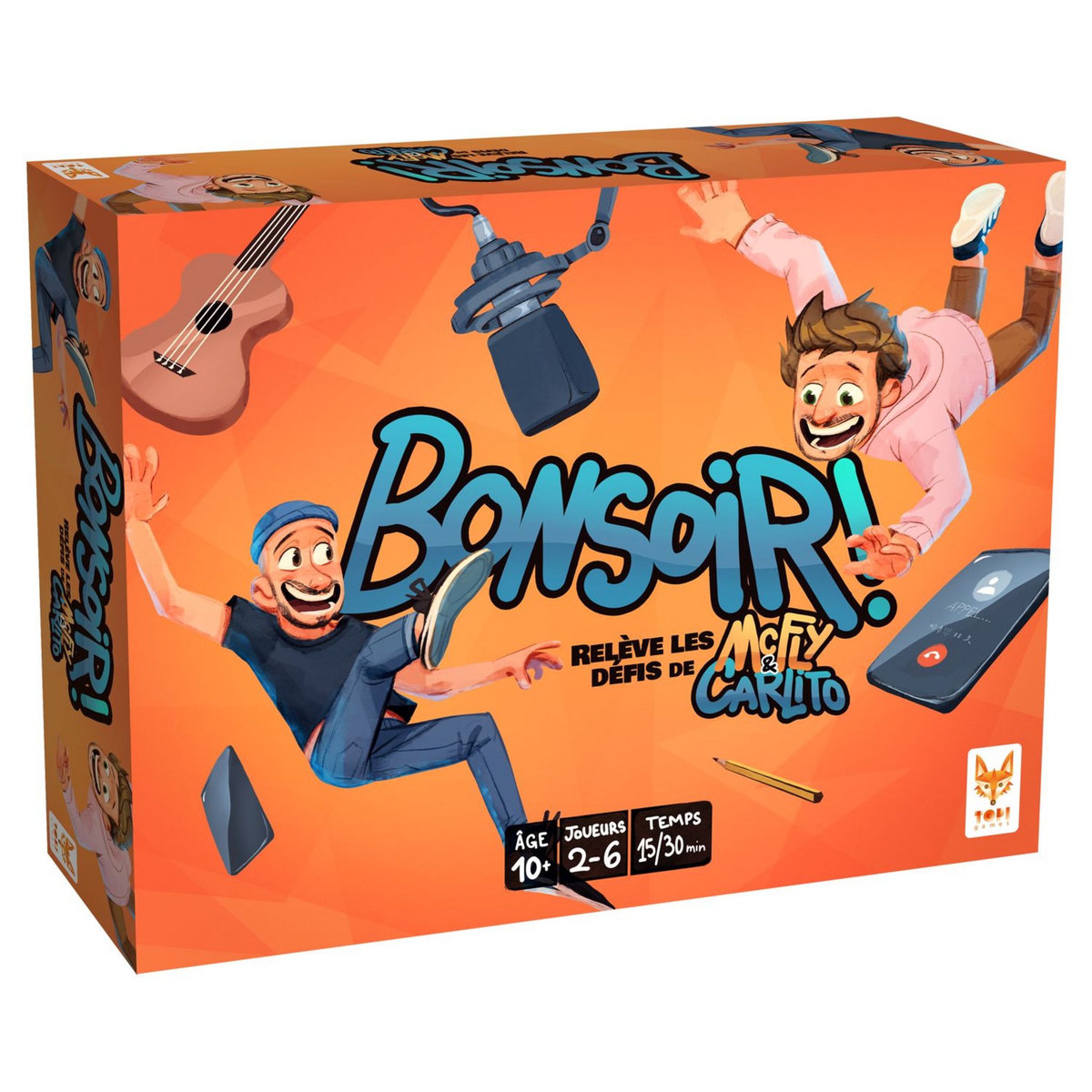 TOPI GAMES Bonsoir le jeu de Mc Fly et Carlito