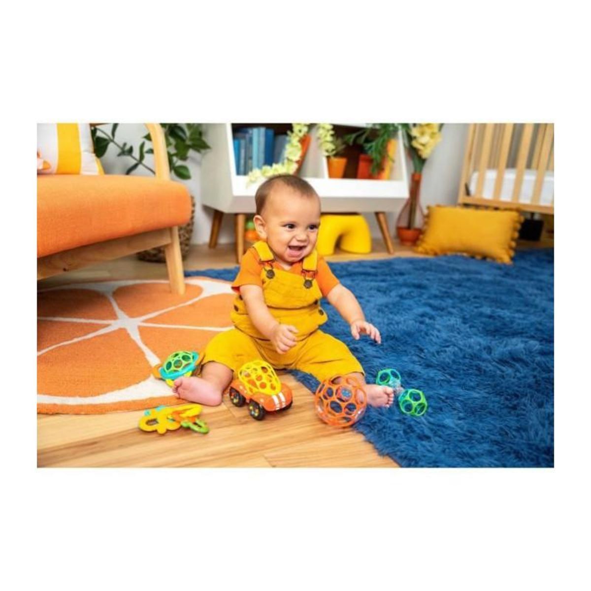 Oball Set de Hochet Bright Starts couleurs vives