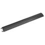 Voir la diapositive 2 : VIDAXL Rampes de protection de cable 2 pcs 98,5 cm Noir