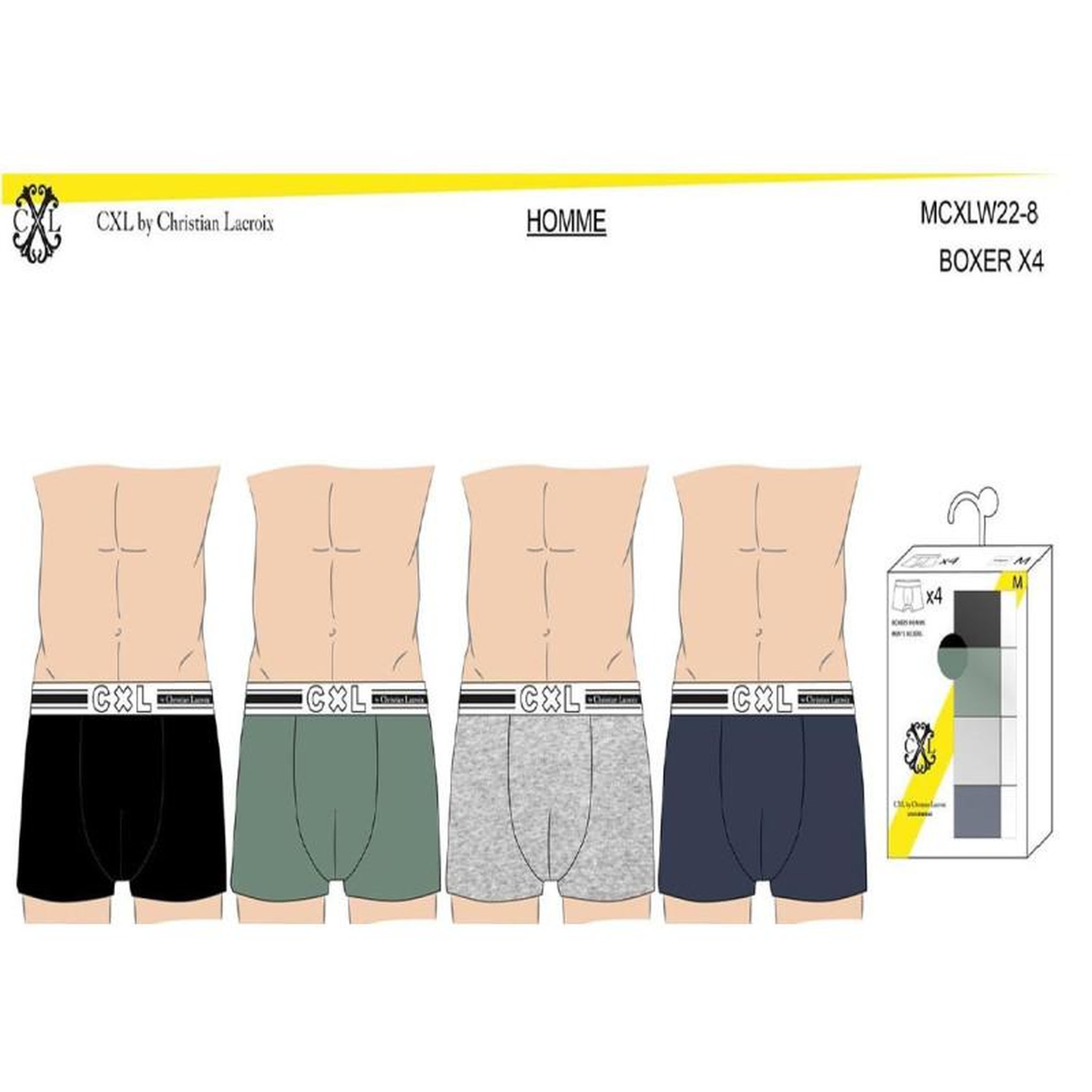 Voir la diapositive 4 : Christian Lacroix Boxer CXL By LACROIX X8
