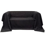 VIDAXL Housse de canape Micro-suede Anthracite 270x350 cm