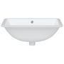 Voir la diapositive 4 : VIDAXL Evier salle de bain blanc rectangulaire ceramique