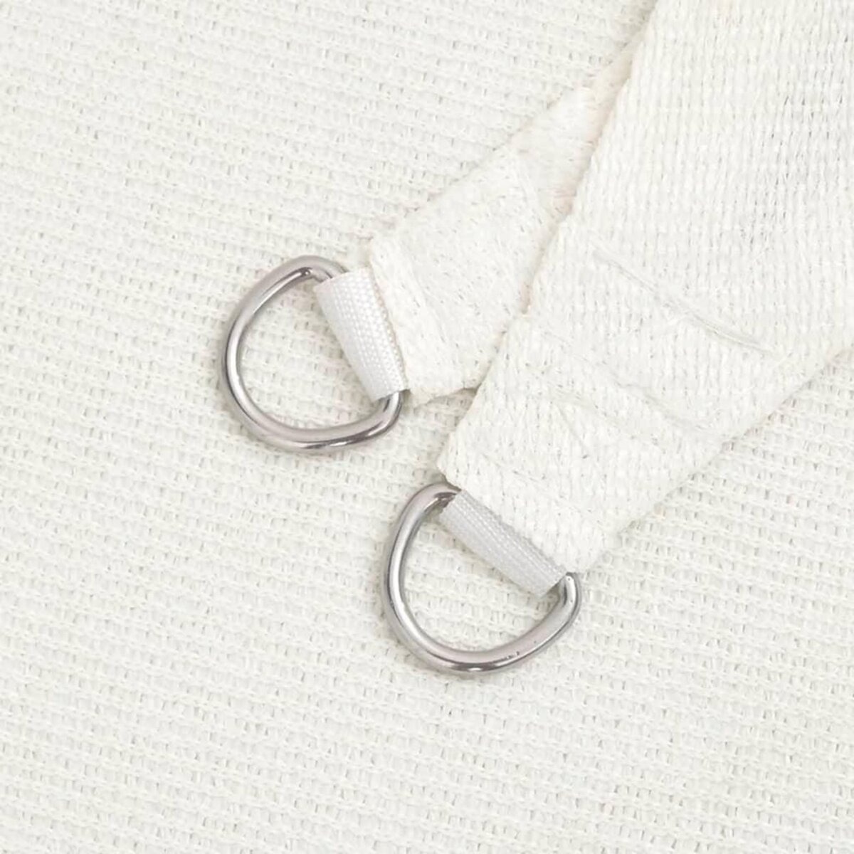 VIDAXL Voile d'ombrage 160 g/m^2 Blanc 4/5x4 m PEHD