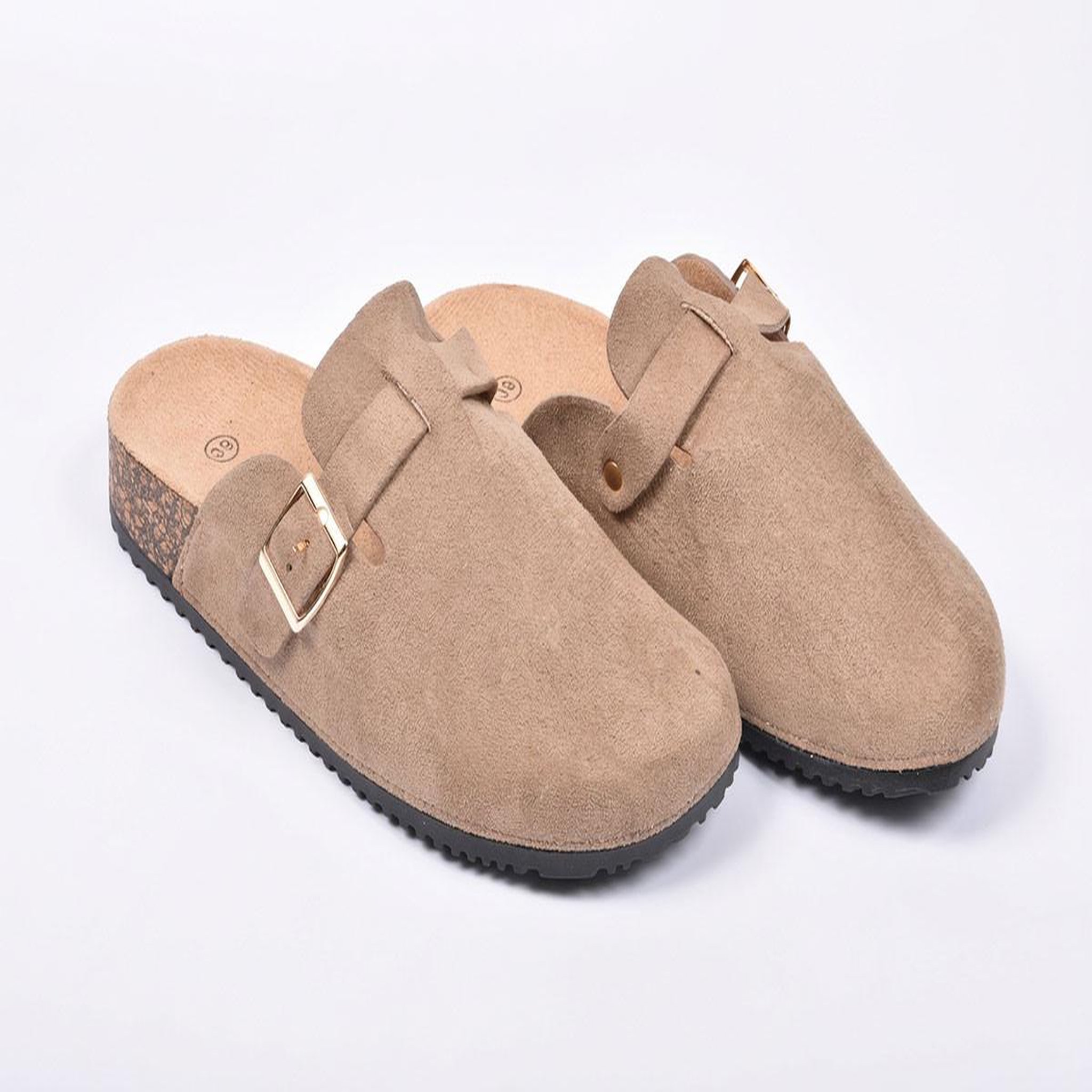 Voir la diapositive 3 : OZABI Ozabi sabots femme confort boucle ajustable semelle liège