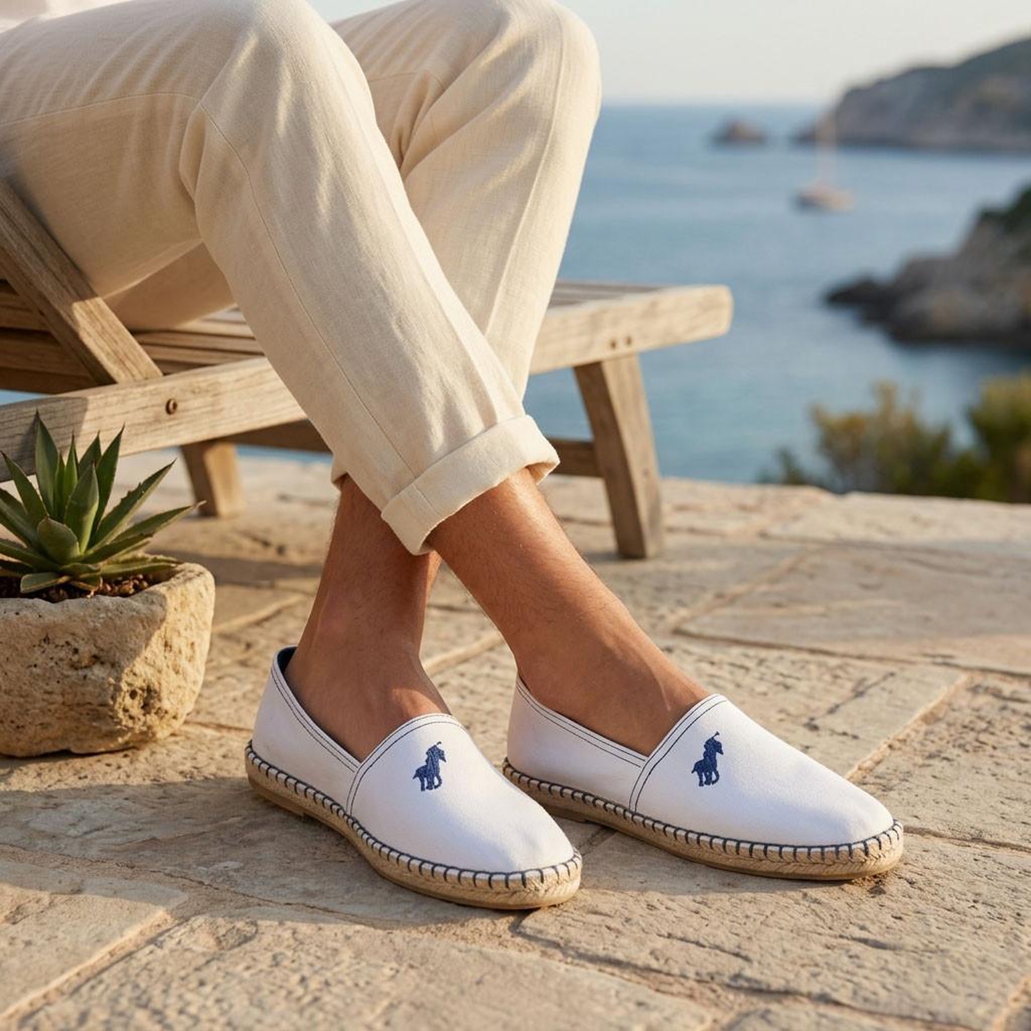Voir la diapositive 2 : OZABI OZABI Espadrilles Homme Made in Espagne Toile Coton Été 39-45