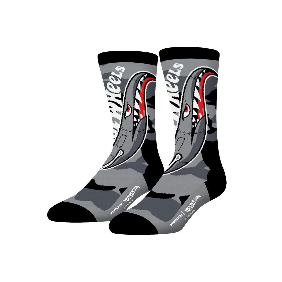 FREEGUN Lot de 4 paire de chaussettes enfant Hot Wheels