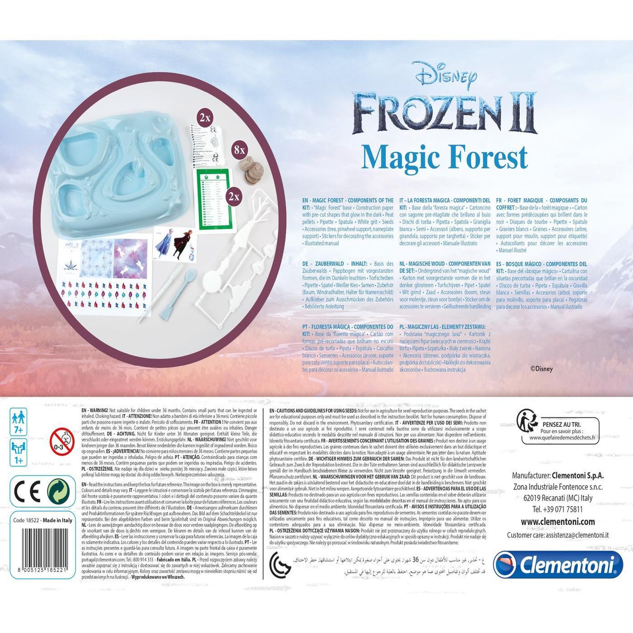 Voir la diapositive 3 : CLEMENTONI Clementoni Frozen 2 - Anna& 39 s Secret Garden