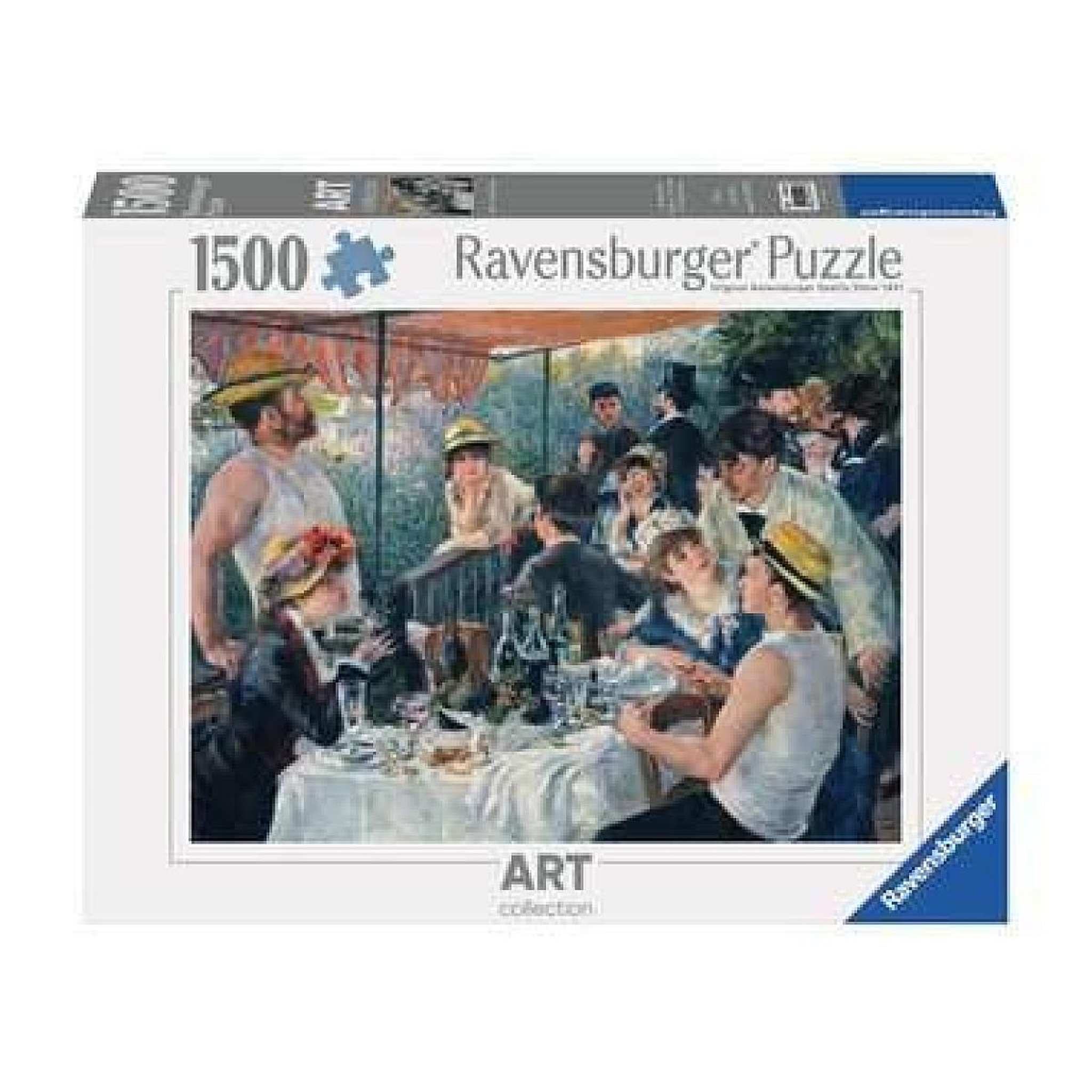 RAVENSBURGER Puzzle 1500 pièces - Art Collection - Le Déjeuner des Canotiers/Auguste Renoir