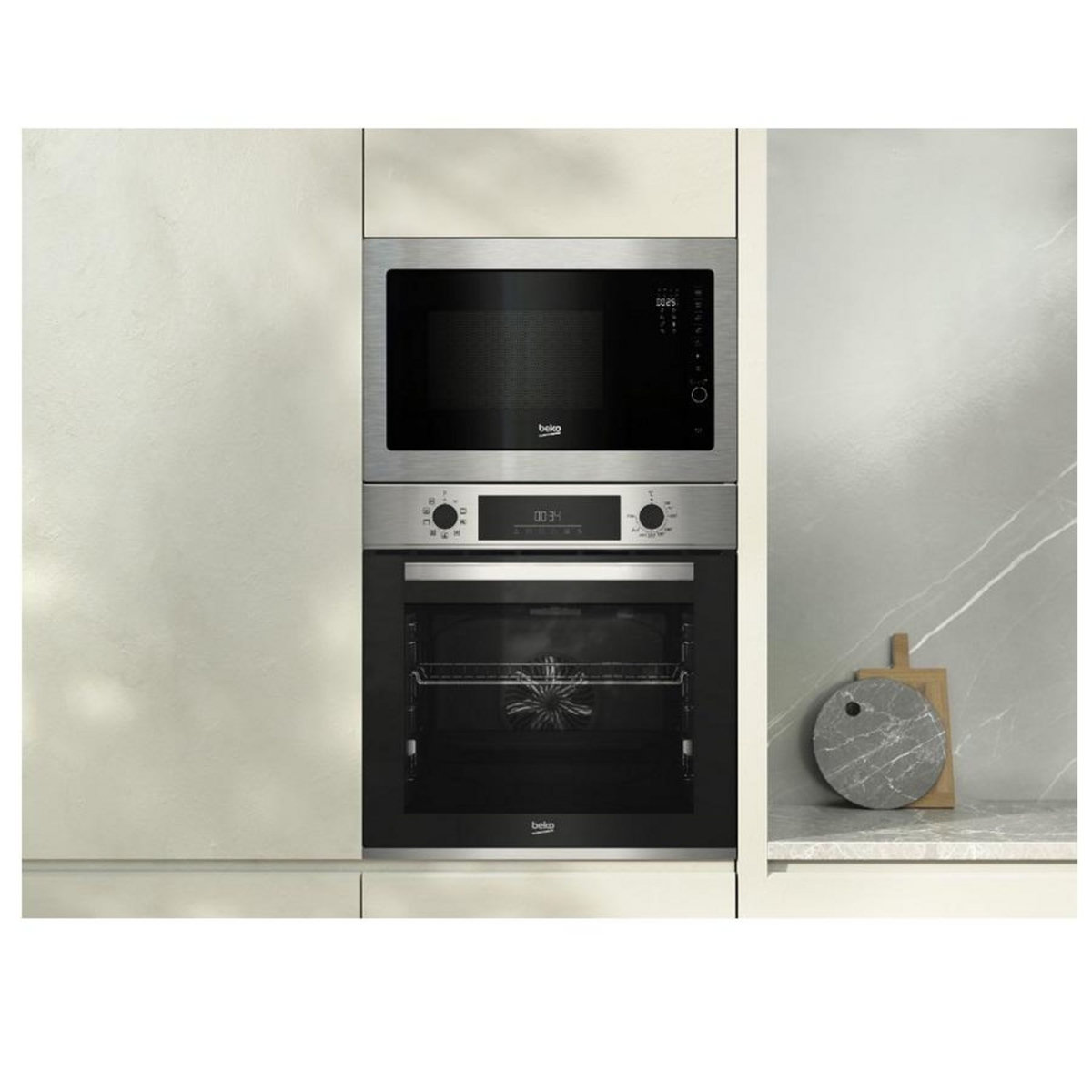 Beko Four intégrable multifonction 72l 60cm catalyse inox - BBIM12300XCE