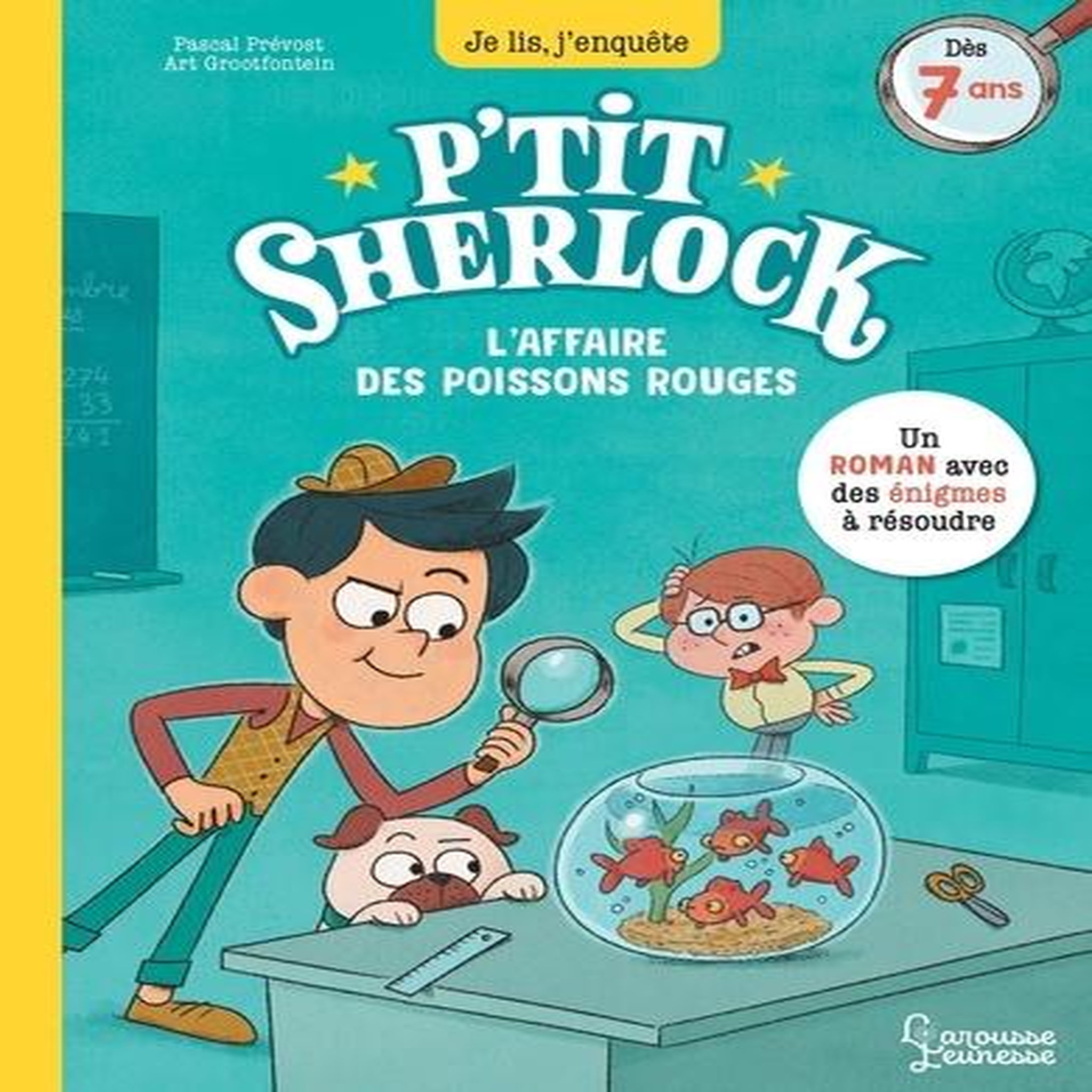 P'TIT SHERLOCK : L'AFFAIRE DES POISSONS ROUGES, Prévot Pascal