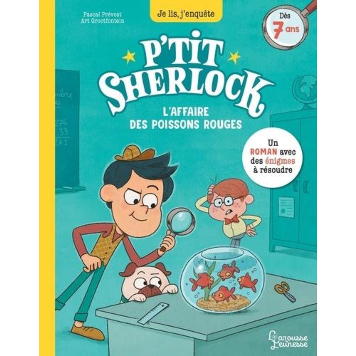 P'TIT SHERLOCK : L'AFFAIRE DES POISSONS ROUGES, Prévot Pascal
