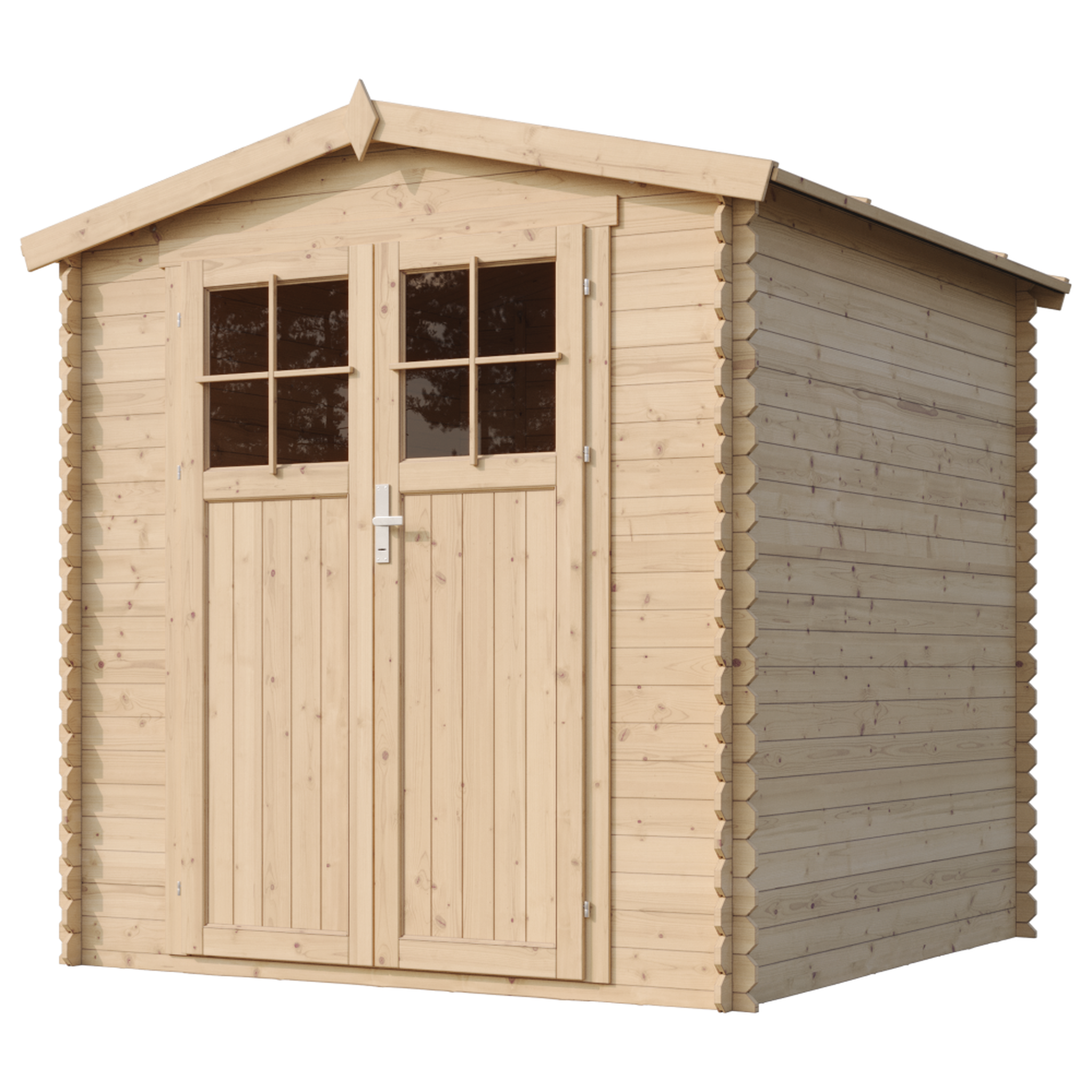 Voir la diapositive 3 : TIMBELA Abri de Jardin en Bois 3,53 m², Cabanon Jardin Exterieur à Outils  M343F